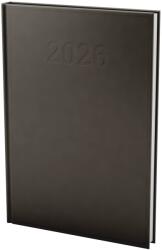 Herlitz Határidőnapló napi, Herlitz A5 2026, fekete (00024661)