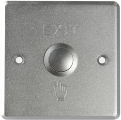 Hikvision DS-K7P01 Nyitógomb, rozsdamentes acél- és fémgomb (DS-K7P01)