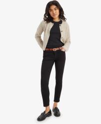 Levi's Fekete Női Farmer Slim Pamut Gombos Casual 27/20 7CA