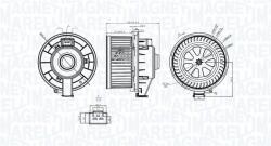 Magneti Marelli Ventilator, habitaclu MAGNETI MARELLI 069412253010 (069412253010)