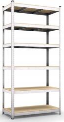  Fém polc Economy 280x120x40 6 polc horganyzott (ECONOMY)