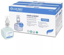 Lucart Hair& Body tusfürdő és sampon virág illat, gingko bilboával 400 ml