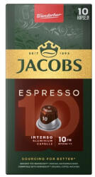 Jacobs Kávékapszula, Nespresso kompatibilis Jacobs Espresso 10 Intenso 10db kapszula (59705)