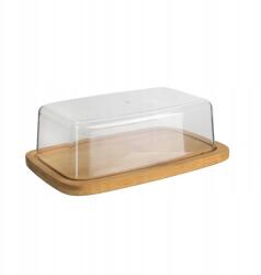 Cook Concept KA2140 Bambusz és műanyag vajtartó 6 x 12, 5 x 20, 5 cm (KA2140)