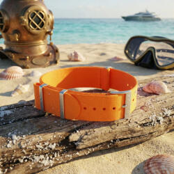 Phenome Straps Premium Nato Óraszíj Narancssárga - 20mm / L/XL- 335mm