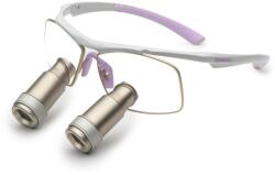UNIVET TECHNE - Regular Fit - White/Wisteria 3.5X350 XS ULTRA HD PRISMATIC BINOCULARS LOUPES TTL 3.5X XS UL