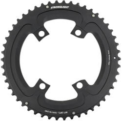 Stronglight 4BRA 110 mm-es országúti lánctányér, Shimano Ultegra R8100/Dura-Ace R9200/105 R7100 kompatibilis, dupla, 50 fog, külső, fekete alu, 12 sebességhez, belső 36 foghoz STRONGLIGHT Bicikli alkatrészek Keré