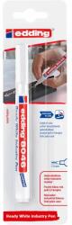  Marker utilizari industriale Edding 8046, varf rotund, 1-3 mm, alb, 1 buc/blister (ED804649)