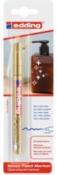 edding Marker cu vopsea Edding 751, corp metalic, varf rotund, 1-2 mm, auriu, 1 buc/blister (ED751253)