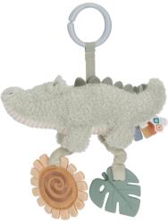 Little Dutch Jucarie senzoriala cu inel - Crocodil - Safari Friends - Little Dutch