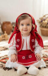 Ie Traditionala Costum Traditional Fetite Bianca 19