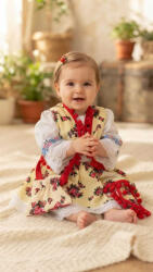 Ie Traditionala Costum Traditional Fetite 0-12 luni Sophie 4