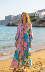 Ie traditionala Rochie Dama Maxi cu lamai
