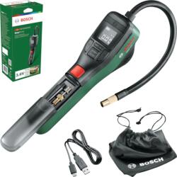 Bosch EasyPump 3, 6V - Akkumulátoros mini kompresszor, 10, 3 bar, Auto Stop