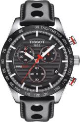 Tissot Мъжки часовник Tissot PRS 516 Chronograph 100.417. 16.051. 00, Черен / Сребрист (TIS100.417.16.051.00) Часовници