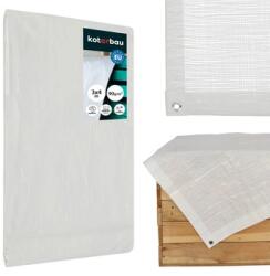 KOTARBAU Prelată de protecție universală ranforsată albă 90 g/m2 3x4 m (R719)