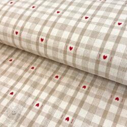  Dekorációs anyag jacquard Ollon ficelle rouge
