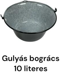 Staub Edények Gulyásbogrács zománcozott . minőségi, vastag falú. 10 literes
