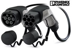 PHOENIX CONTACT ELEKTROMOS AUTÓ TÖLTŐKÁBEL 22kW (3f, 32A, Type2) - 5méter - toltobazis