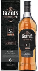 Grant's Whisky 6 years Elementary Carbon Blended Scotch 1l Díszdobozos