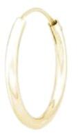 Olivie ezüst 14mm KARIKA GOLD 1 db 8786 (SEN)