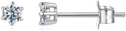 Olivie ezüst fülbevaló 3mm MOISSANITE 9981 (BGR)