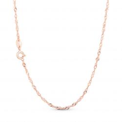 Olivie ROSE TWISTED 45+5cm ezüst lánc 4630 (HAI)