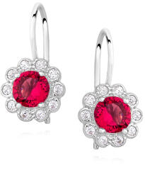 Olivie gyermek ezüst fülbevaló RUBY 1632 (SEN)