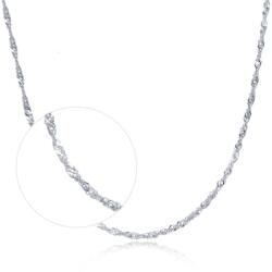 Olivie TWISTED 45cm ezüst lánc 4627 (HAI)