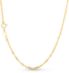 Olivie GOLD TWISTED 40cm ezüst lánc 4632 (HAI)