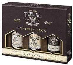 Teeling Whiskey Whisky Trinity Pack (Single Grain-Small Batch-Single Malt) 3*0, 05l DD