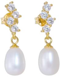 Olivie ezüst fülbevaló PERLA GOLD 8703 (AIM)