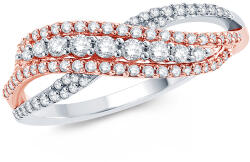 Olivie 5353 Luxus ezüst gyűrű BRILLANT Gyűrűméret: 5 (EU: 49-50) (YAF)