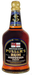 Pusser's Rum British Navy Gunpowder Proof 0, 7l