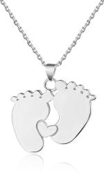Olivie ezüst nyaklánc LÁBACSKÁK 7998 (TON)