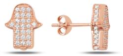 Olivie ezüst fülbevaló HAMSA ROSE 3874 (TRC)