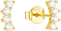Olivie ezüst fülbevaló FÉLHOLD GOLD 8830 (GEM)