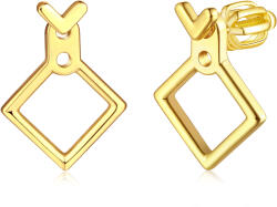 Olivie ezüst geometrikus fülbevaló GOLD 8037 (TON)