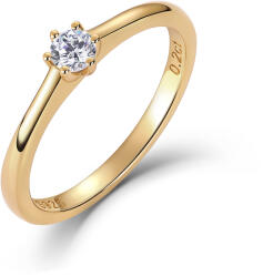 Olivie 9242 Eljegyzési gyűrű GYÉMÁNT 0, 2ct GOLD Gyűrűméret: 7 (EU: 54-56) (TON)