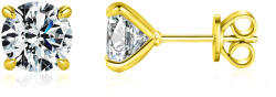 Olivie ezüst fülbevaló MOISSANITE GOLD 9732 (HAI)