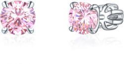 Olivie ezüst 6mm fülbevaló PIPPI PINK 8366 (TON)