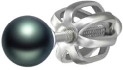 Olivie ezüst 5mm fülbevaló TAHITI 1 db 8772 (XUHU)