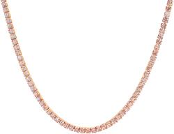 Olivie ezüst tenisz choker 35+5cm ROSE 9362 (GEM)