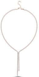 Olivie ezüst tenisz nyaklánc ROSE 9543 (TRC)
