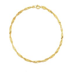Olivie ezüst karkötő 20 cm SINGAPORE GOLD 7634 (HAI)