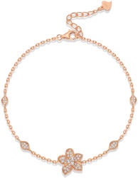 Olivie 9870 Ezüst karkötő BARBORKY ROSE Karkötő hossza: 16+3cm (TON)