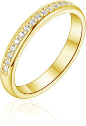Olivie 8584 PRAMÍNEK ezüst karikagyűrű GOLD 8584/9/P Gyűrűméret: 5 (EU: 49-50), Nem: Női (TON)