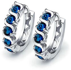 Olivie ezüst fülbevaló BLUE 1, 3 cm 0957 (MSC)