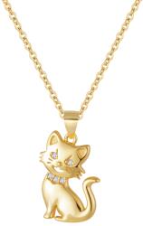Olivie ezüst nyaklánc MACSKA GOLD 9693 (XUHU)