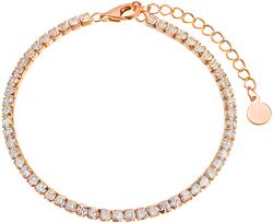 Olivie ezüst tenisz karkötő 16+4cm ROSE 9365 (GEM)
